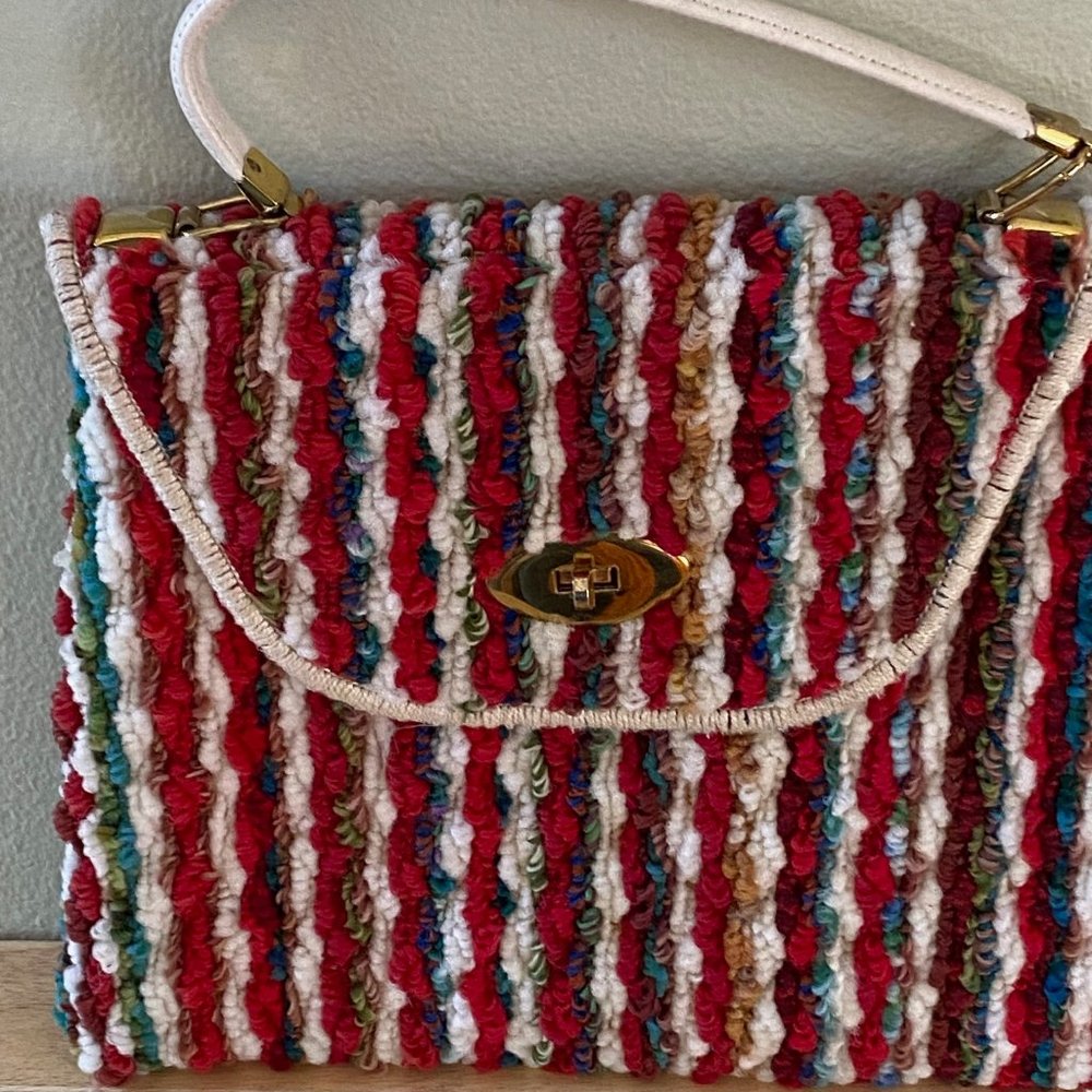 Vintage carpet bag